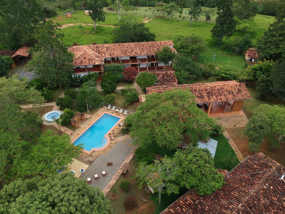 Hotel Hacienda Macedonia Barichara Eksteriør billede