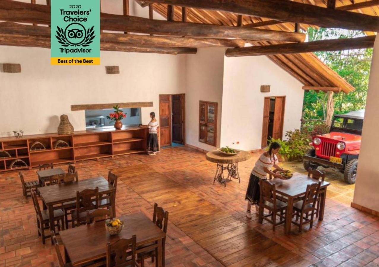 Hotel Hacienda Macedonia Barichara Eksteriør billede