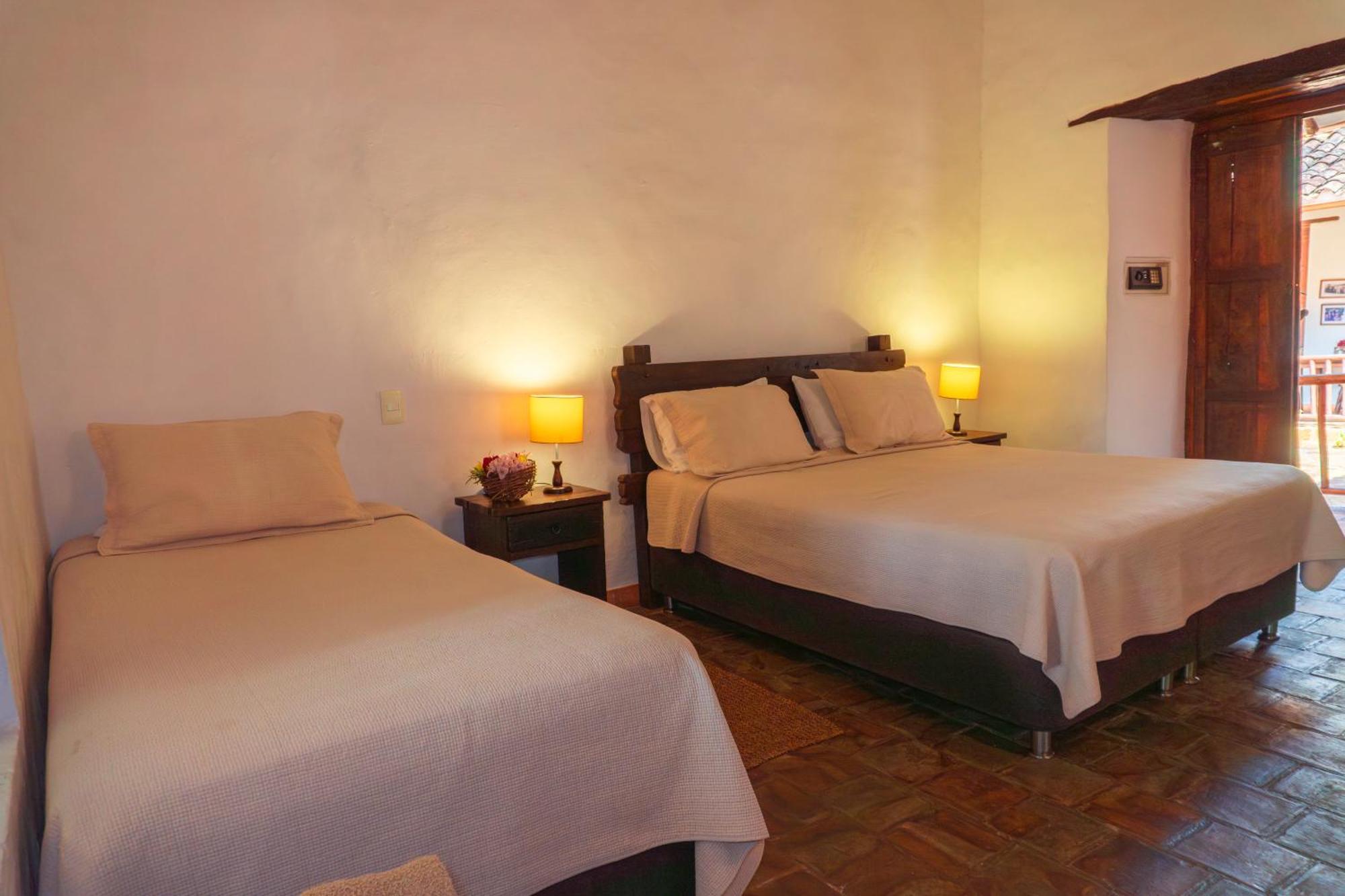Hotel Hacienda Macedonia Barichara Eksteriør billede
