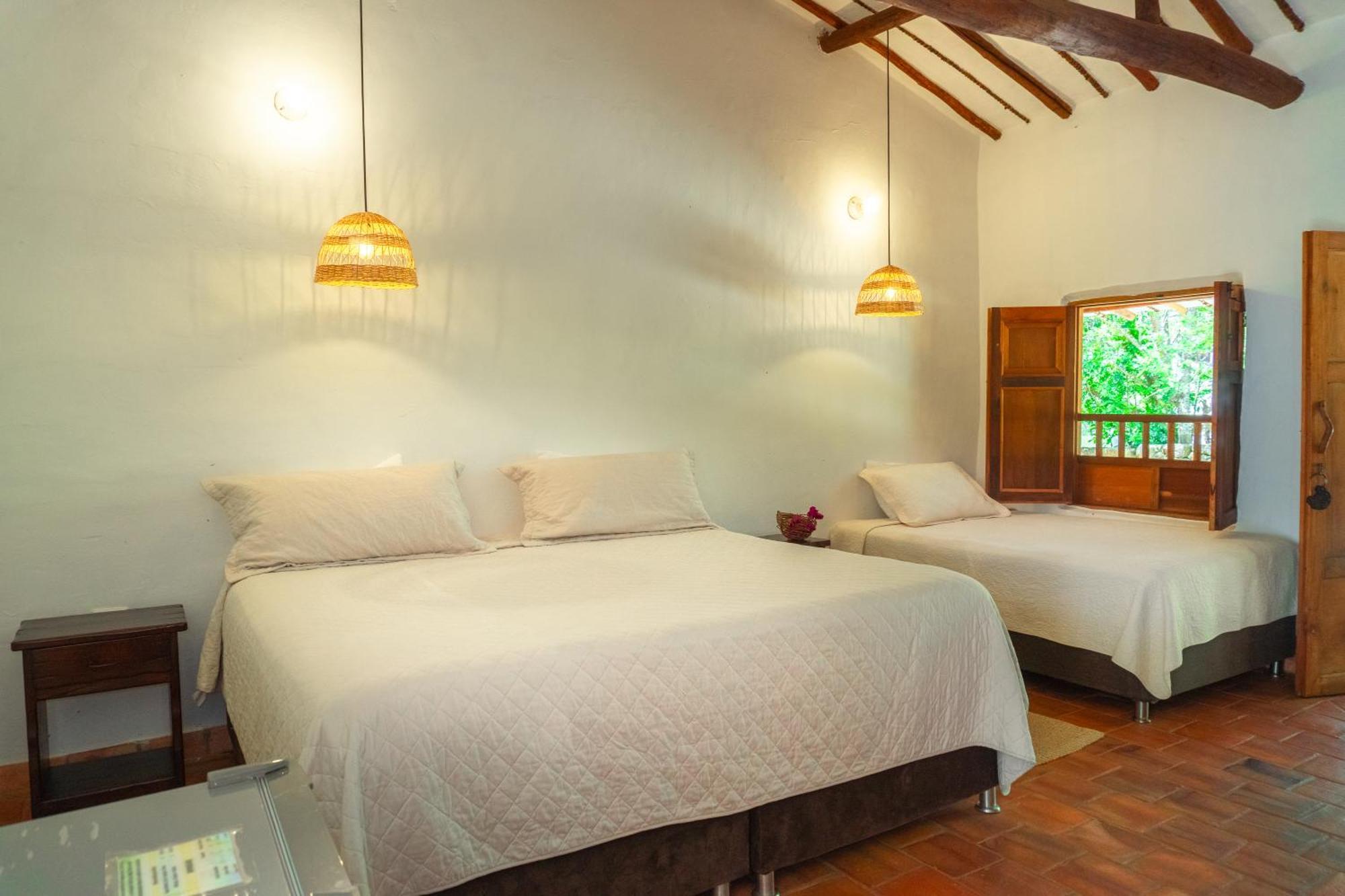Hotel Hacienda Macedonia Barichara Eksteriør billede