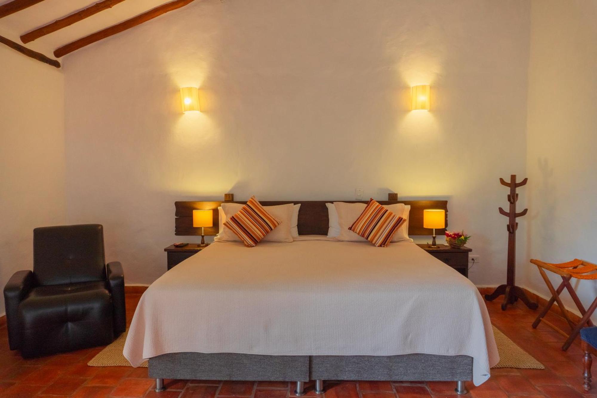 Hotel Hacienda Macedonia Barichara Eksteriør billede