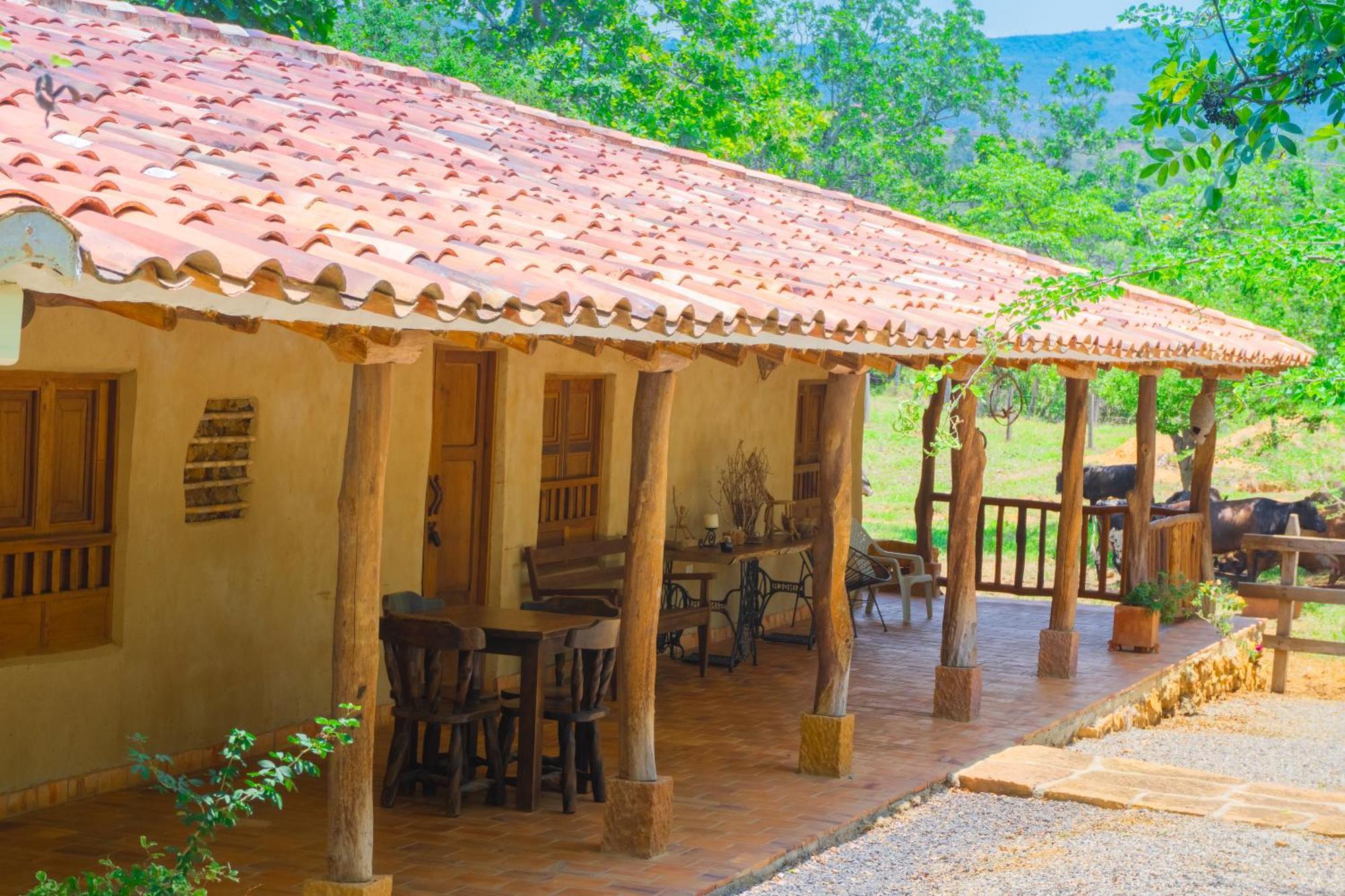 Hotel Hacienda Macedonia Barichara Eksteriør billede