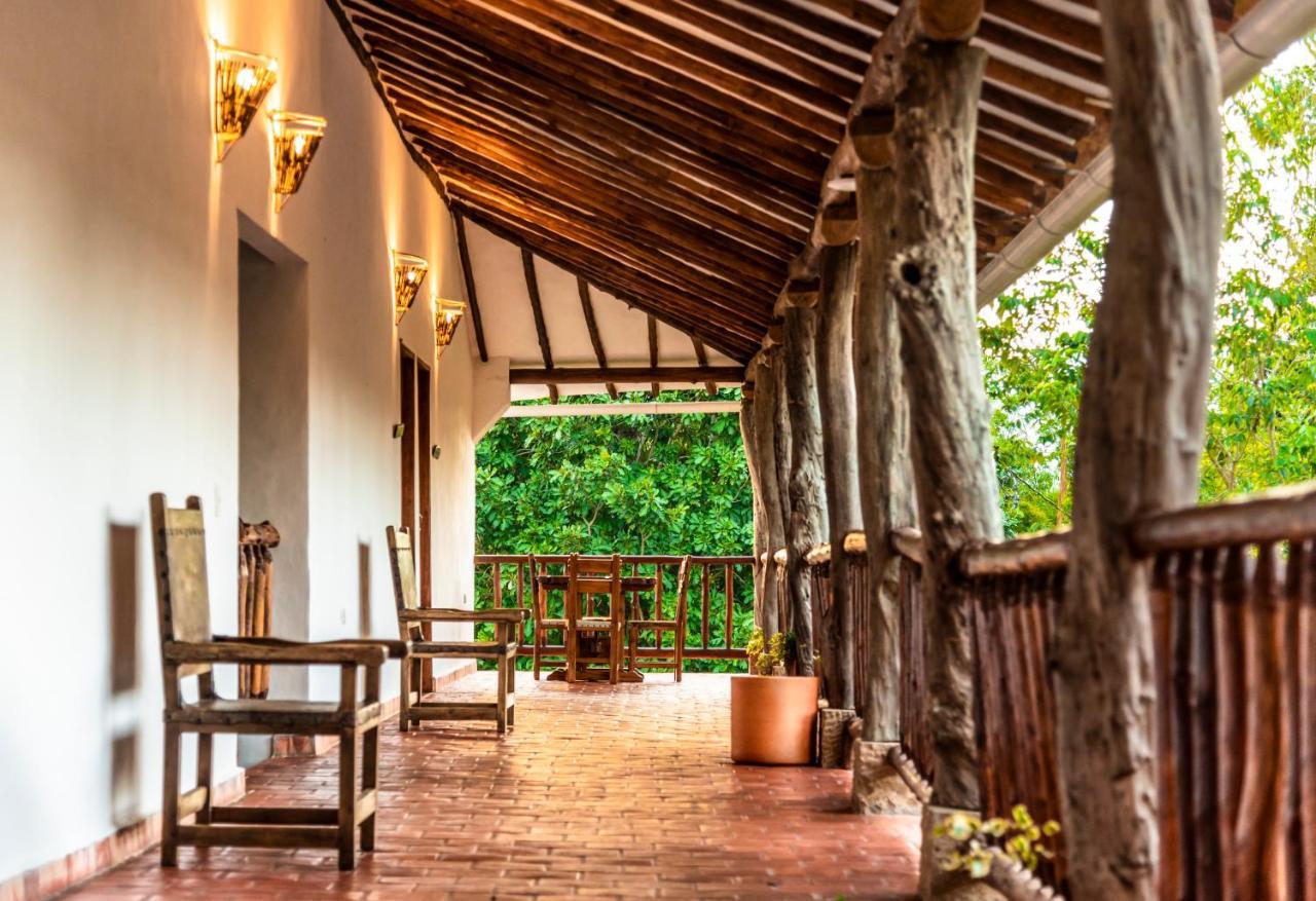 Hotel Hacienda Macedonia Barichara Eksteriør billede