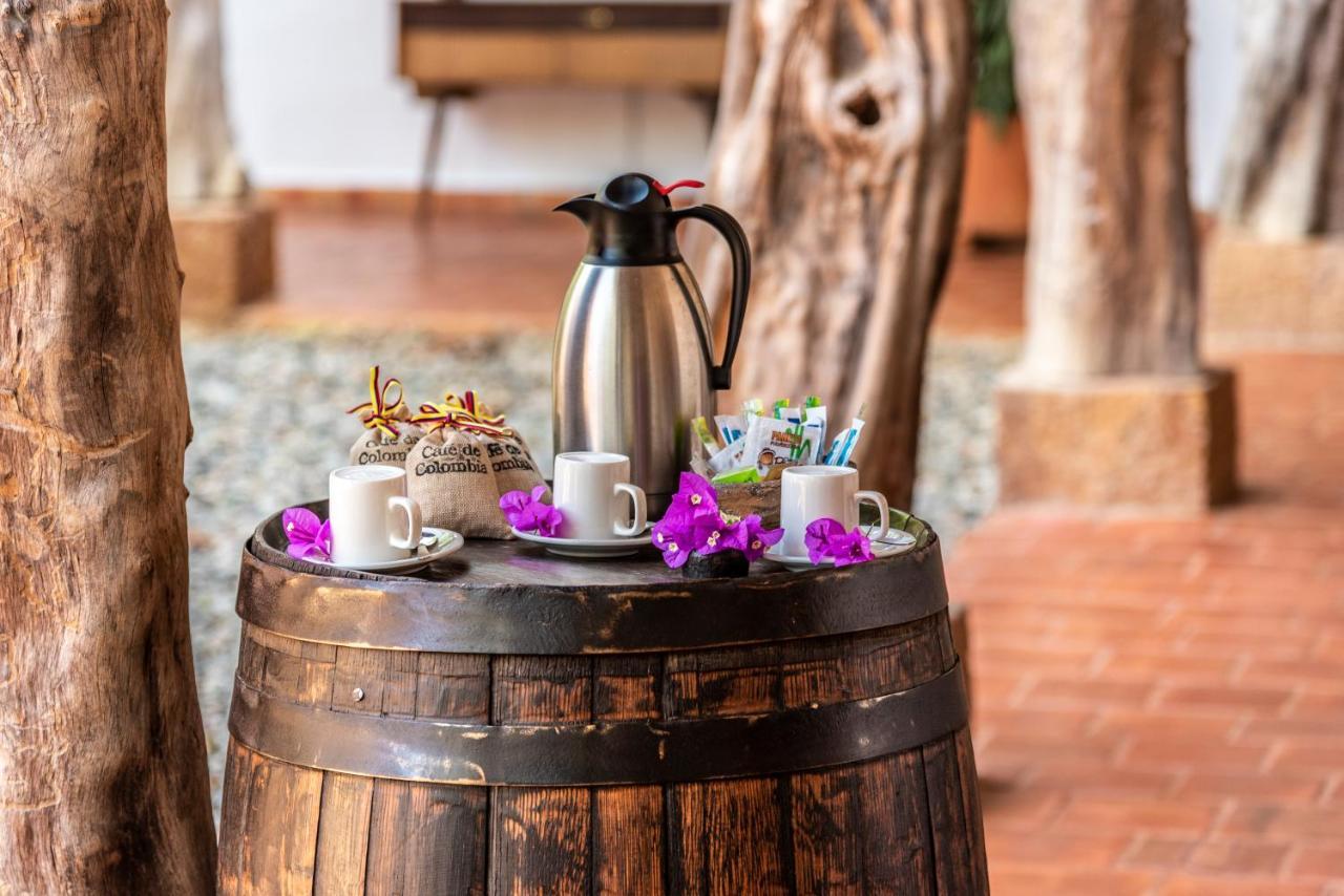 Hotel Hacienda Macedonia Barichara Eksteriør billede