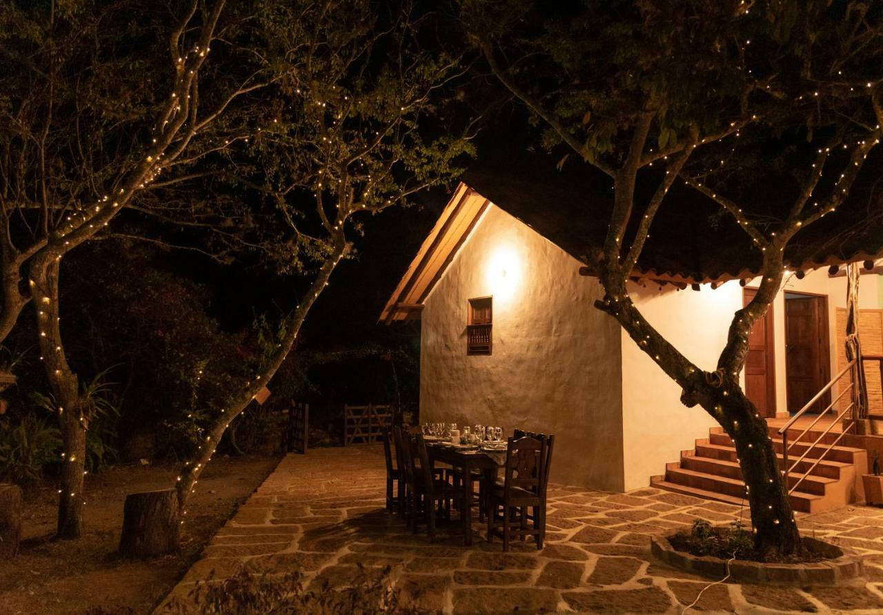 Hotel Hacienda Macedonia Barichara Eksteriør billede